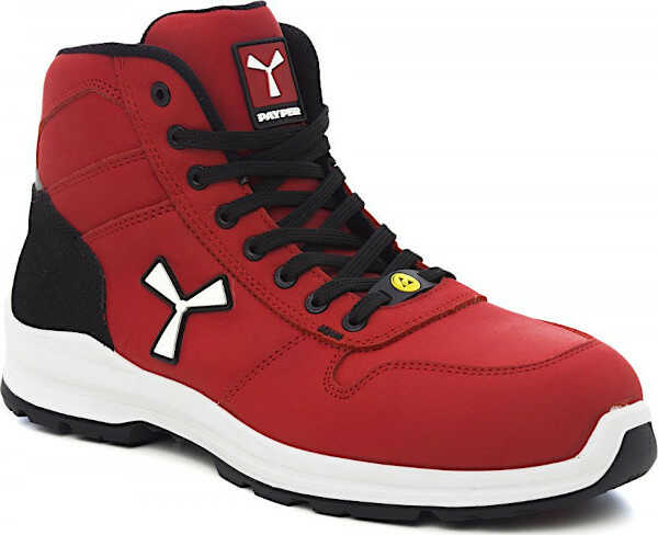 Payper GET FORCE MID S3 ESD SRC Μποτάκια Ασφαλείας Μπρος Πλάγια Όψη